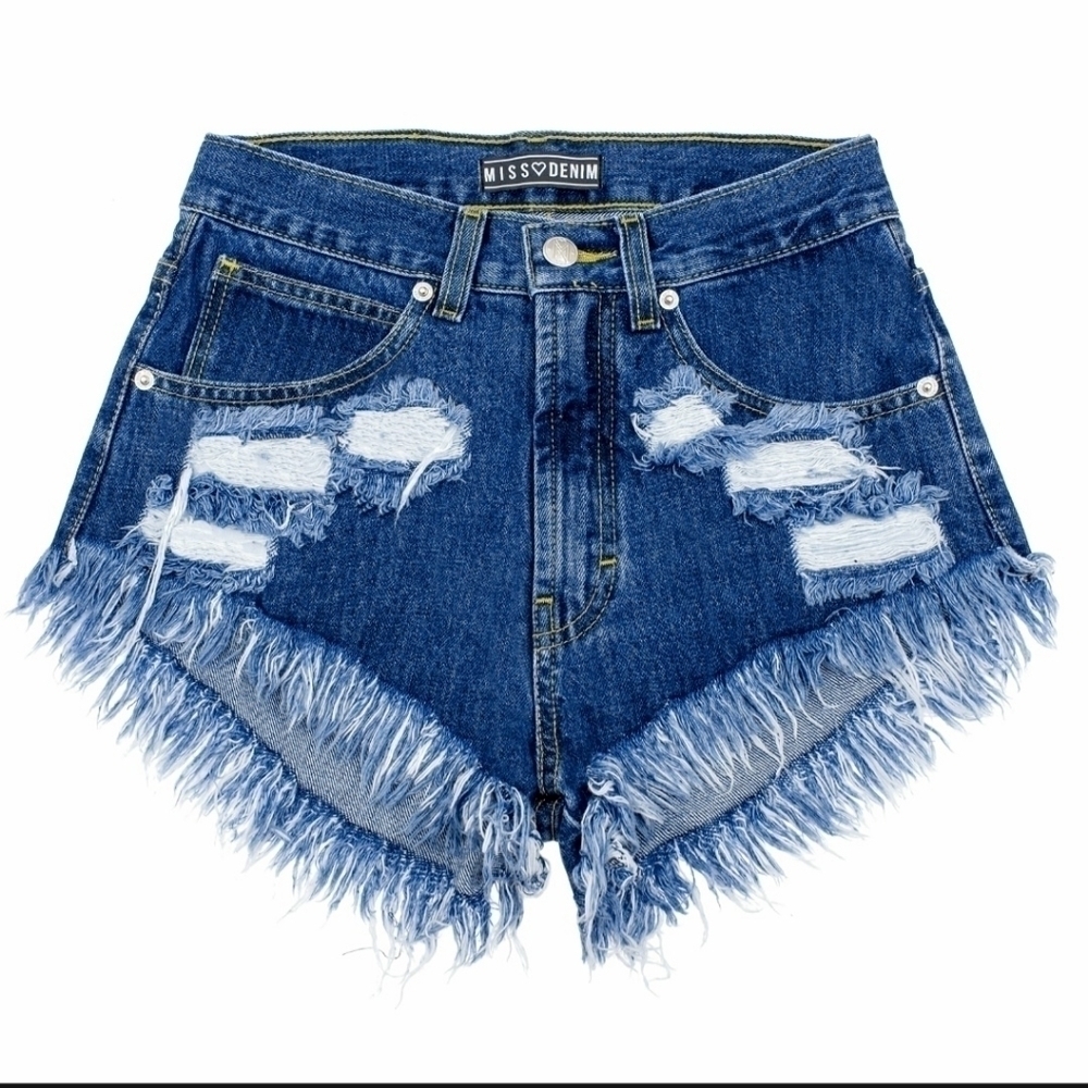 Missdenim | Minimal Low Waist Short - Picture 2 of 6